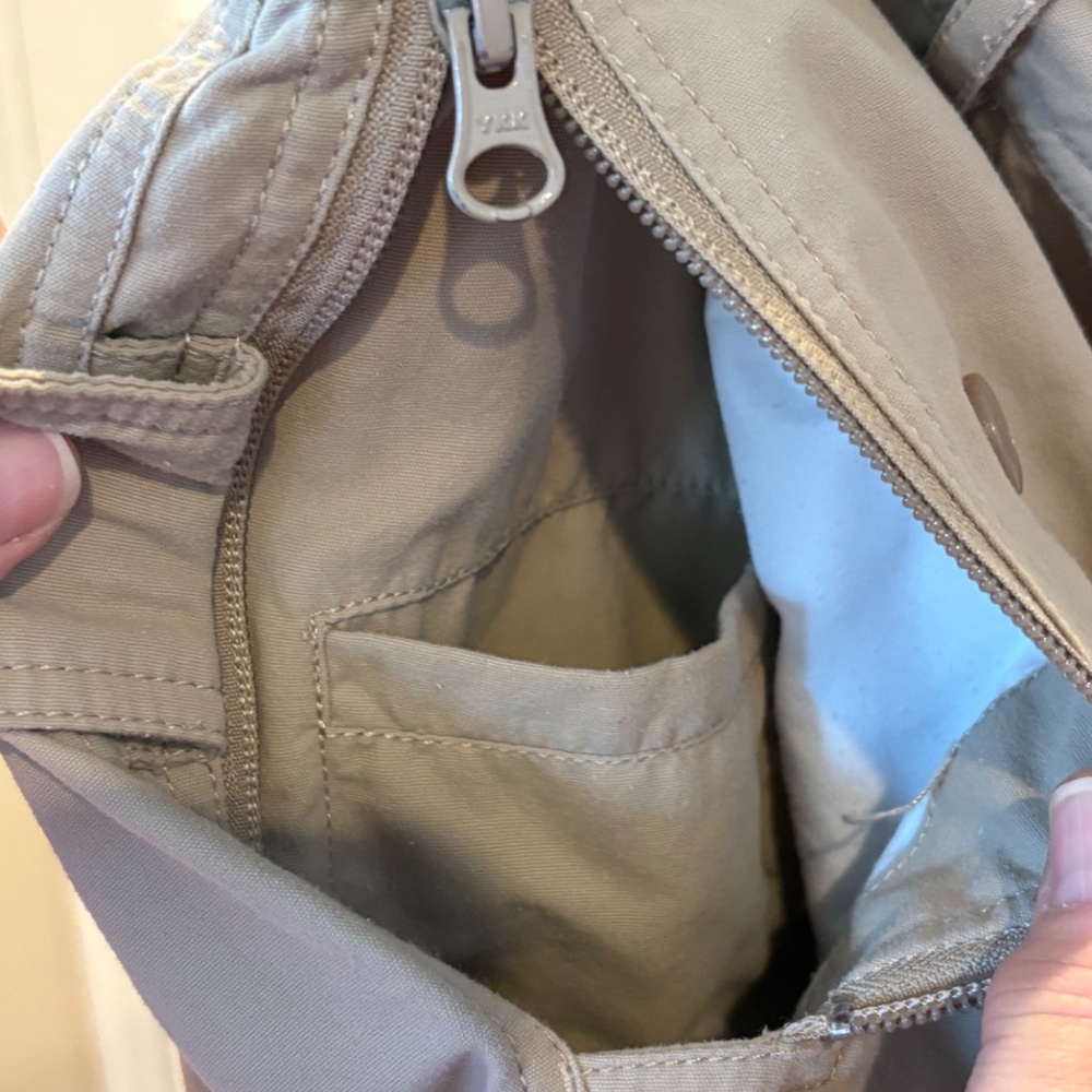 Clothing Arts Mens Adventure Travel Shorts P-Cubed Pick-Pocket Proof Khaki 42 - Picture 7 of 14